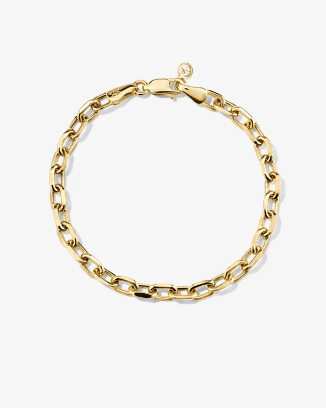Bright silver sterling bracelet